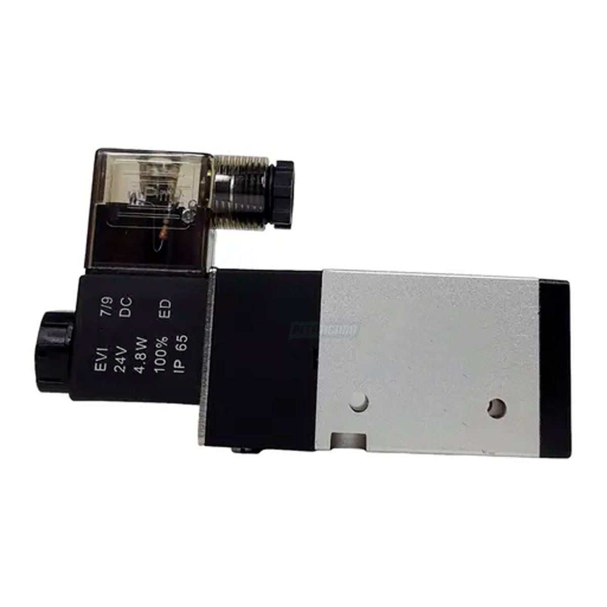 VALVULA DIRECIONAL 300 3/2 VIAS SIMPLES 1/4 COM BOBINA 12VCC (3V310-08-DC12VL)