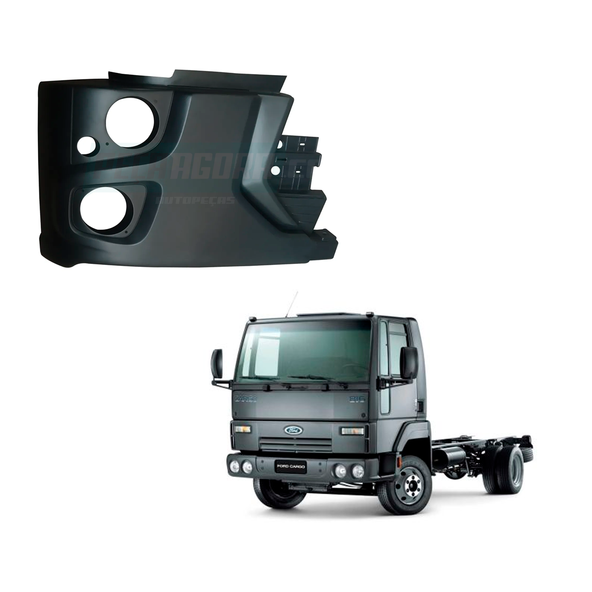 PONTEIRA PARACHOQUE LD LARGO FORD NOVO CARGO 1719 2422 2428 2429 (BC4517C831BBXW