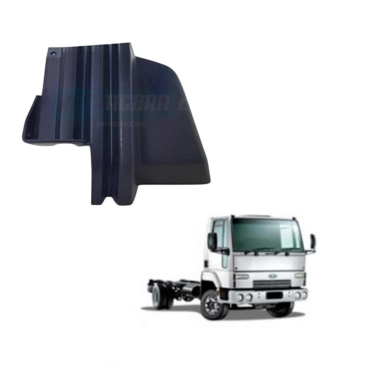 PONTEIRA ESQUERDA PARACHOQUE FORD CARGO 91 A 99 (81DB17A990ABYYG-P200.23)