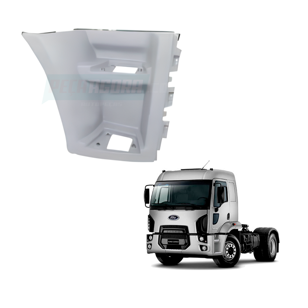 ESTRIBO DIREITO FORD CARGO RODOVIARIO 2012 (BC4516820044-BC456820044BBXWA-P200.1