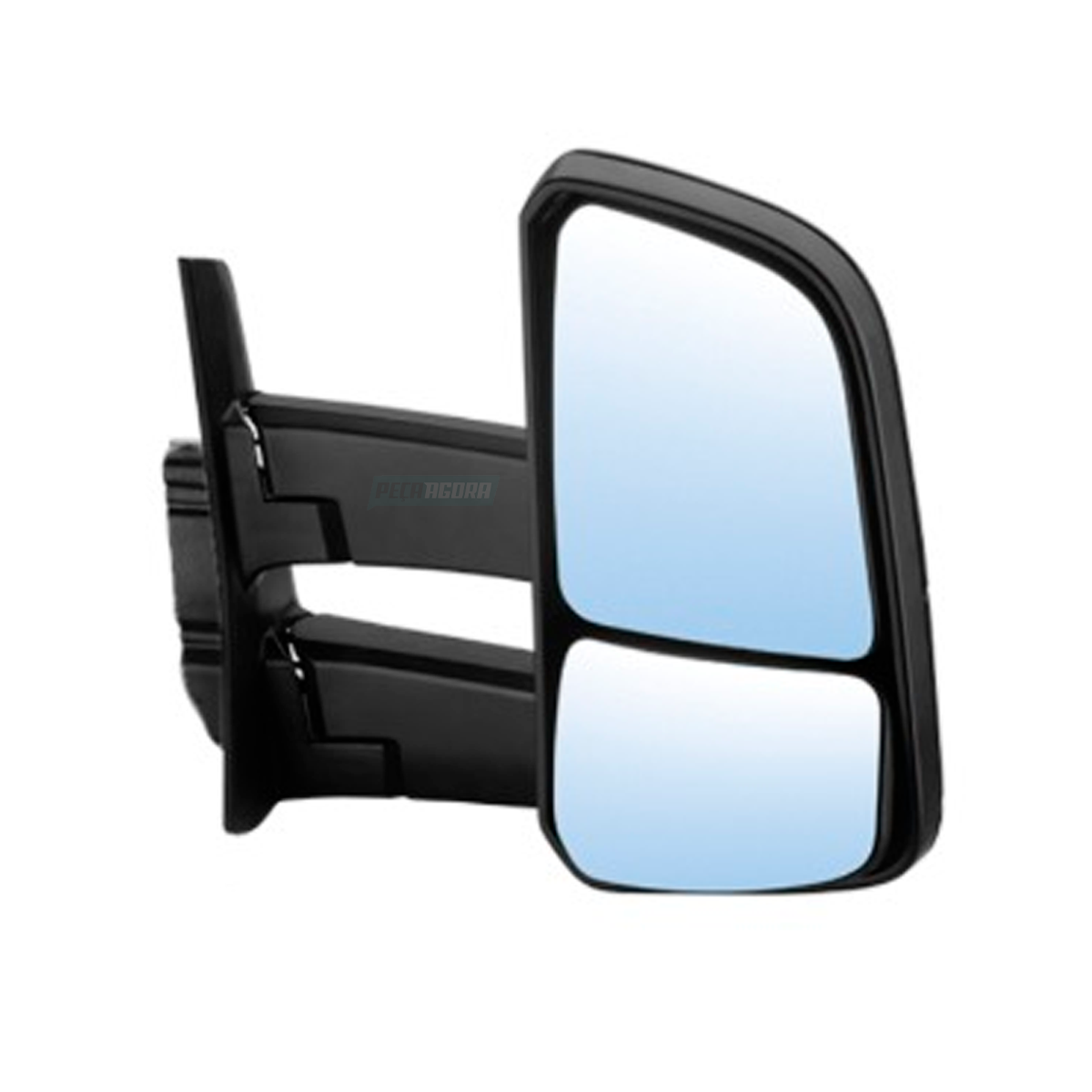 RETROVISOR COMPLETO BRACO LONGO DIREITO COM REGULAGEM ELETRICA SEM DESEMBACADOR 