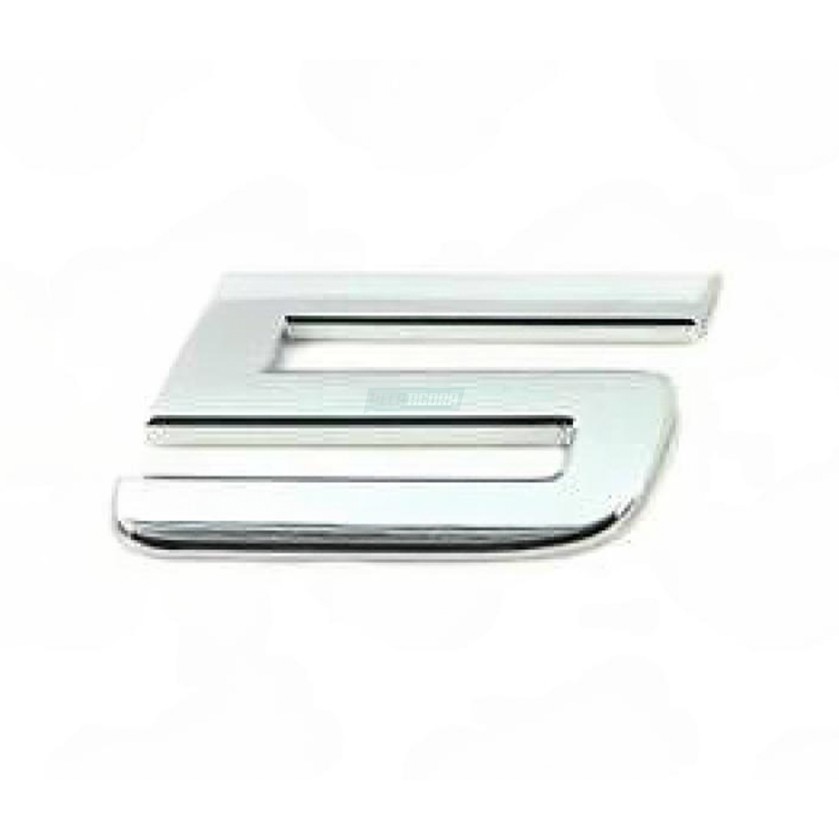 LETREIRO 5 DE PORTA INJETADO E CROMADO MB ACTROS 2021 (9608170514)