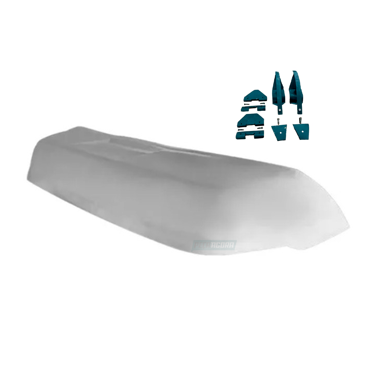 TAPA SOL FIBRA BRANCO COM SUPORTES MB 1113 1114 1313 1513 1525 1932 1933 1934 TE