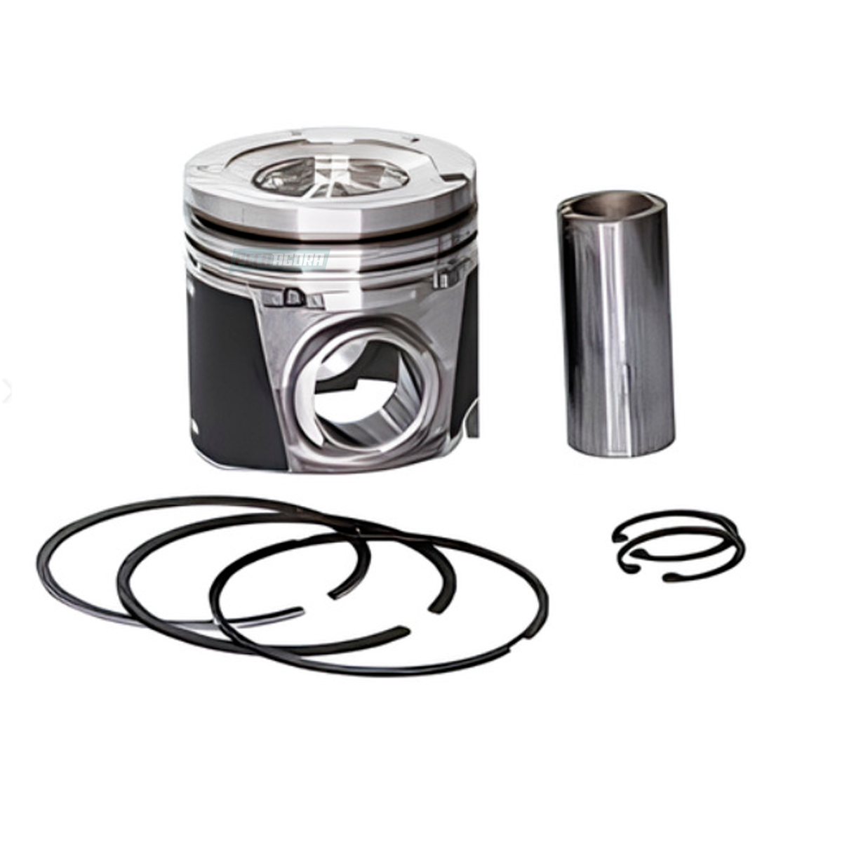 PISTAO MOTOR COM PINO TRAVA ANEIS 0,40 IVECO DAILY 35S14 A 70C16HD EURO 3 2007..