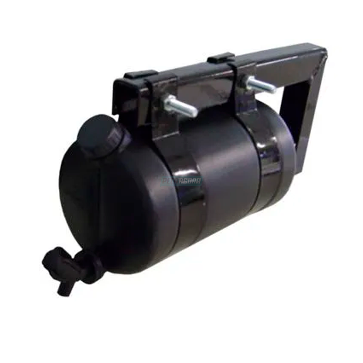 COROTE 2L PRETO PARA DETERGENTE COM SUPORTE PARA CHASSIS (316661-00022)