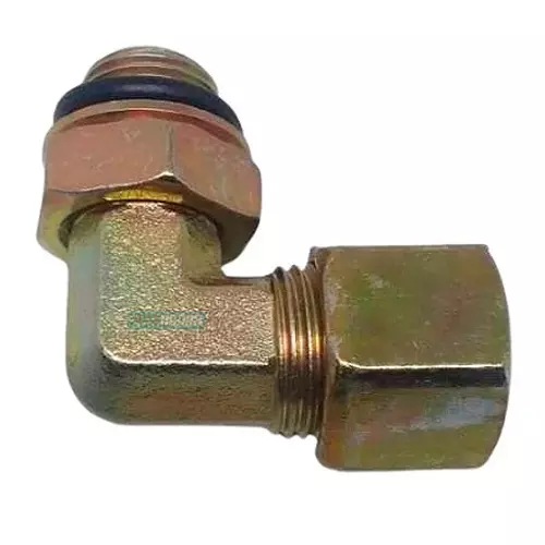 COTOVELO MACHO M16X1,5 X 16MM TUBO PORCA E ANILHA COTOVELO MACHO M16X1,5 X 16MM 