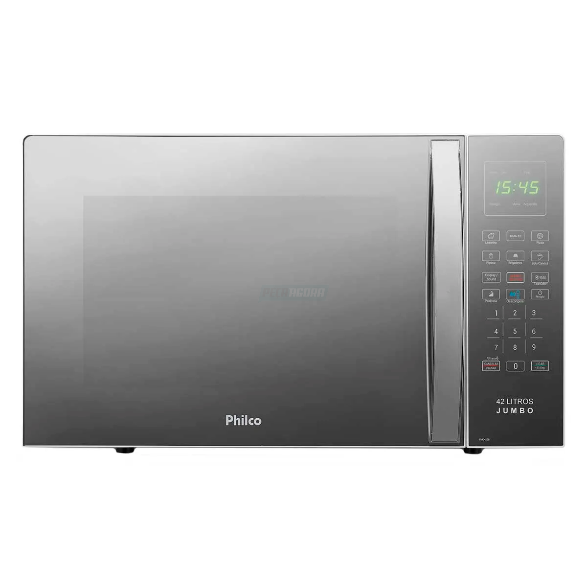 MICROONDAS PHILCO 42 LITROS ESPELHADO 127V (PMO42EB)