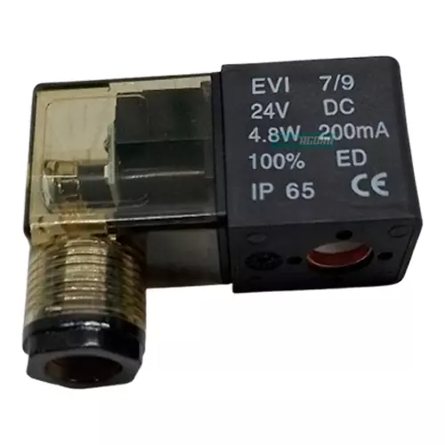 BOBINA COM LED PARA VALVULA 3/4 VIAS 24VCC (DC24VL)