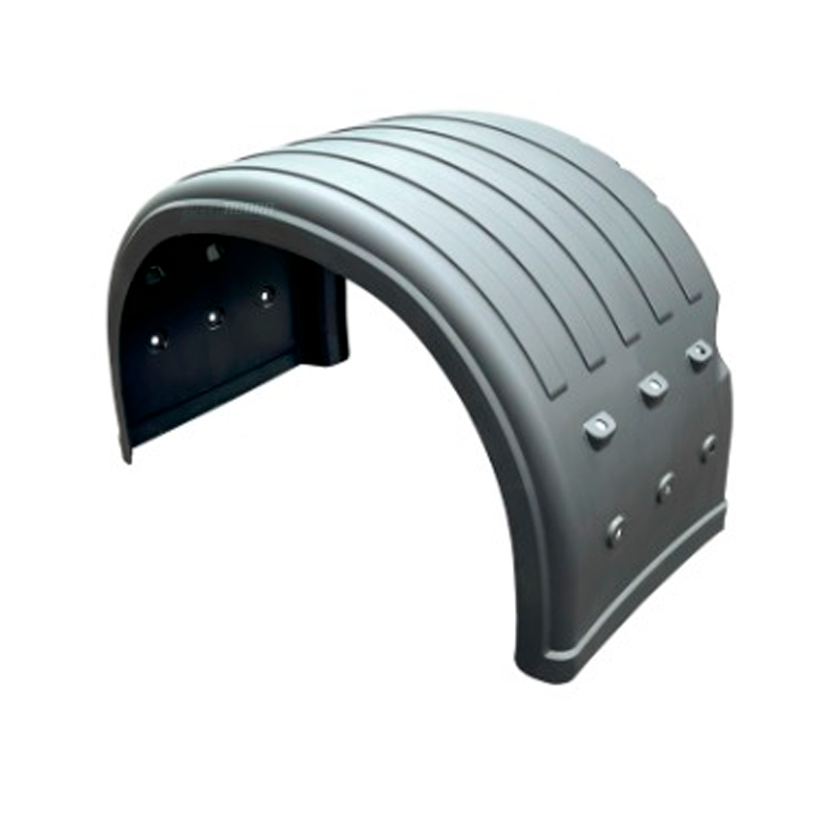 PARALAMA TRACAO GRAFITE SCANIA 124 SERIE 4 SERIE 5 - LISO CHAPA 6MM (1435075-006