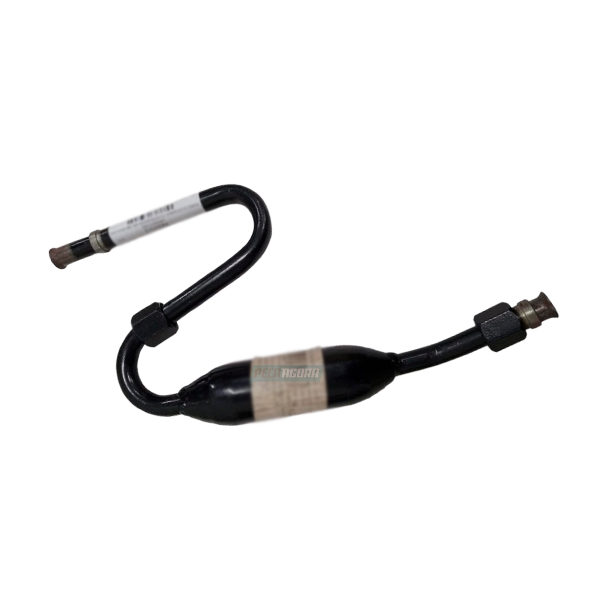 TUBO DESCARGA COMPRESSOR AR VW MAN 8150E 2004 DIANTE ELETRONIC MOTOR CUMMINS 815