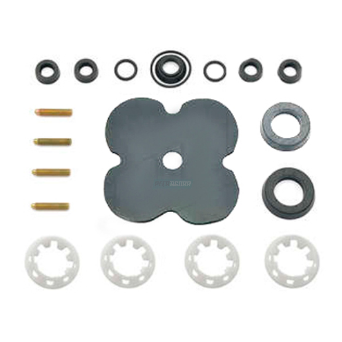 REPARO VALVULA PROTECAO 4 CIRCUITOS FORD CARGO 2000... SCANIA 113TL B110 F112 11