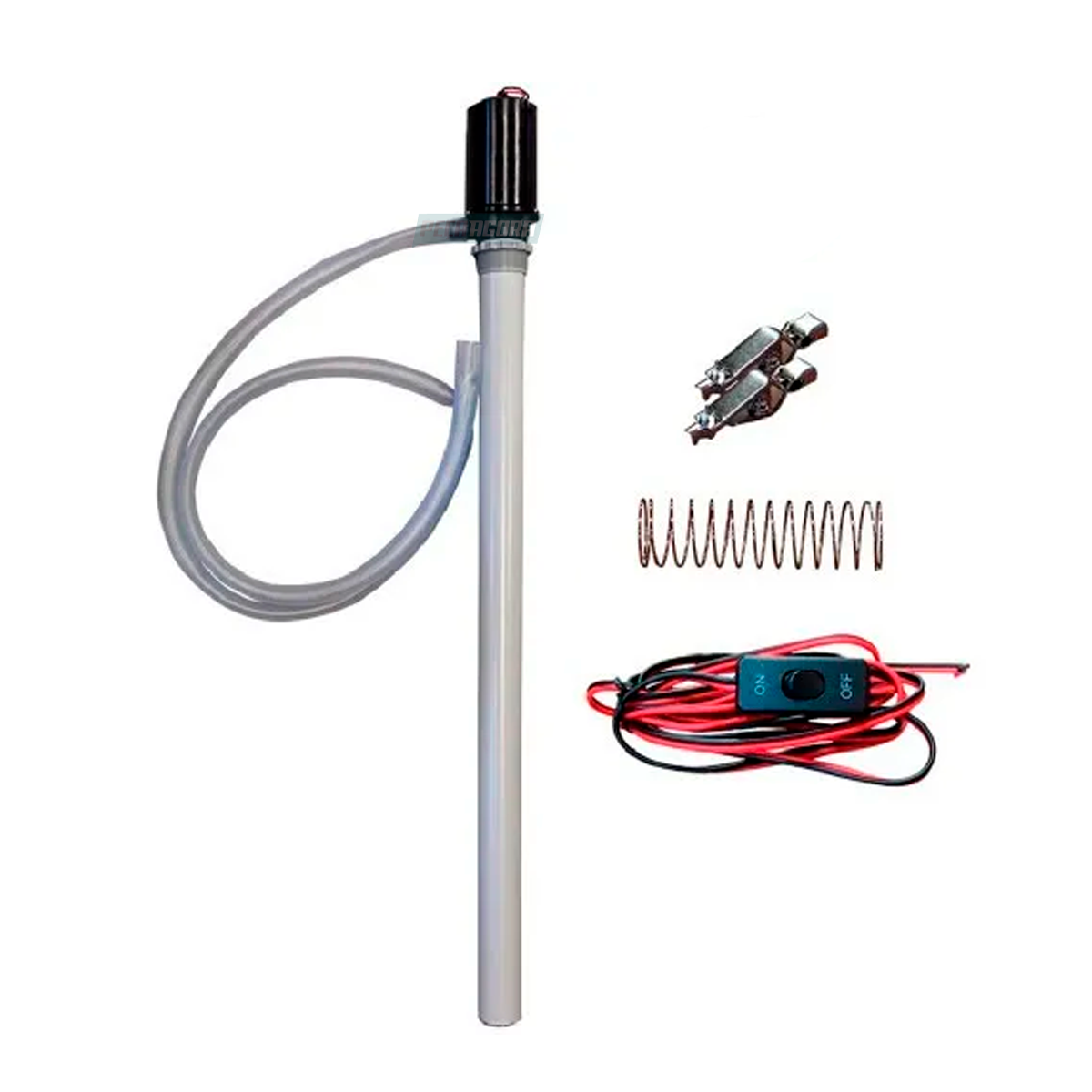 BOMBA 12V TRANSFERCIA DE OLEO DIESEL PARA TAMBOR 200L (5981;)