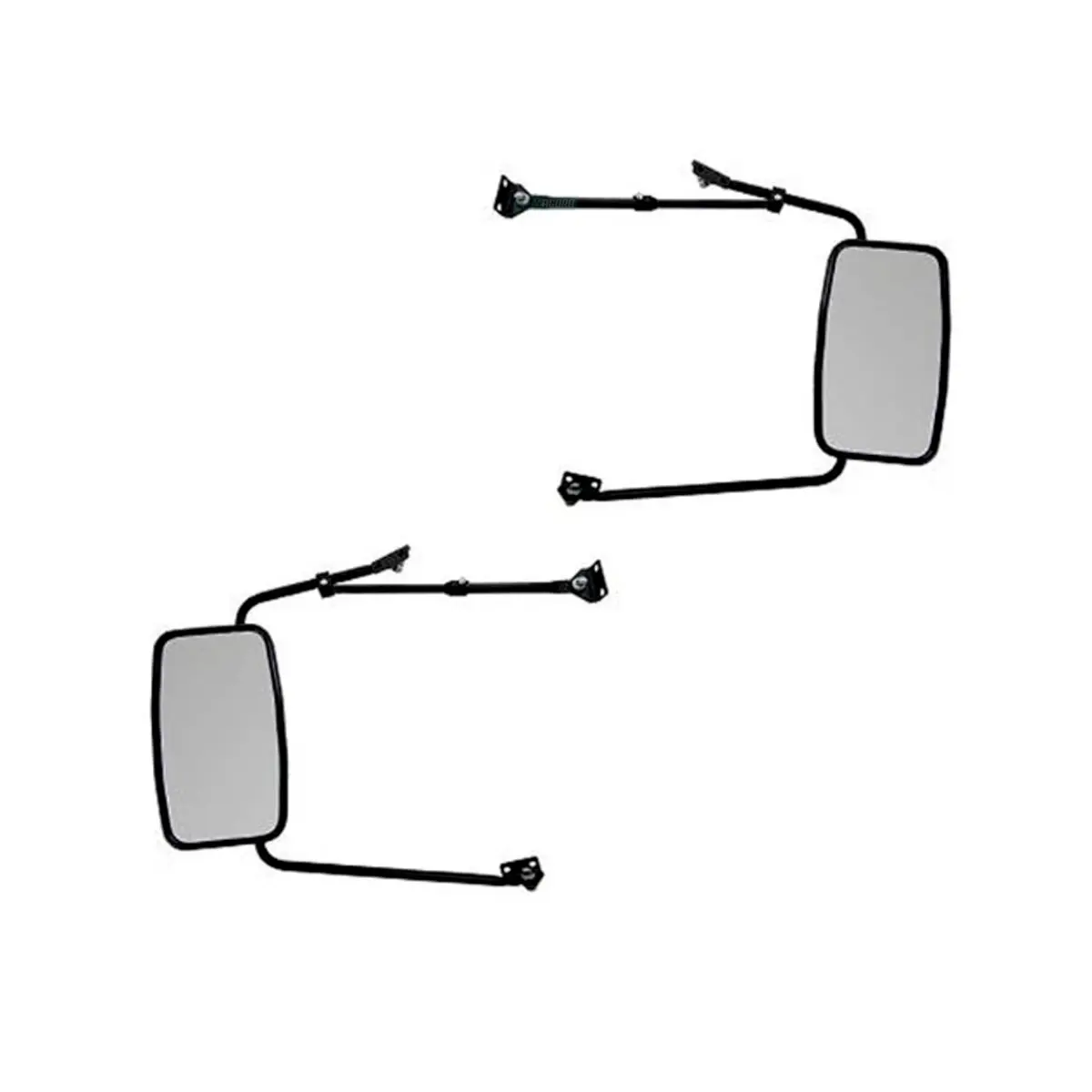PAR ESPELHO RETROVISOR COMPLETO PLANO MANUAL ESQUERDO DIREITO FORD F4000 1986 A 