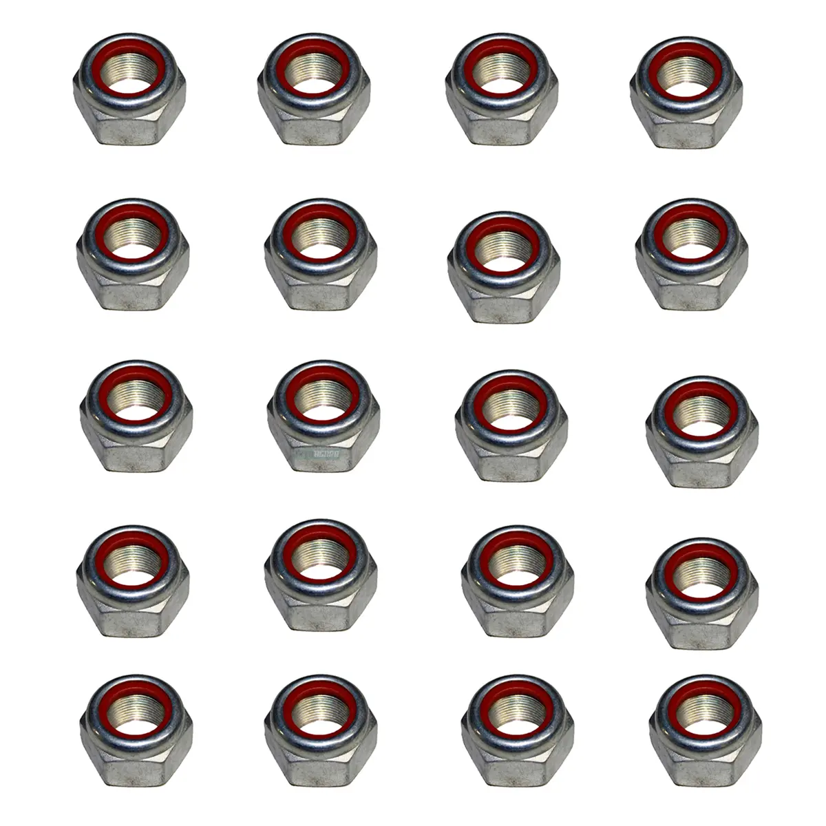 CAIXA 10 PORCA SEXTAVADA AUTO TRAVANTE M24 X 1,5 (CX.50209**10)