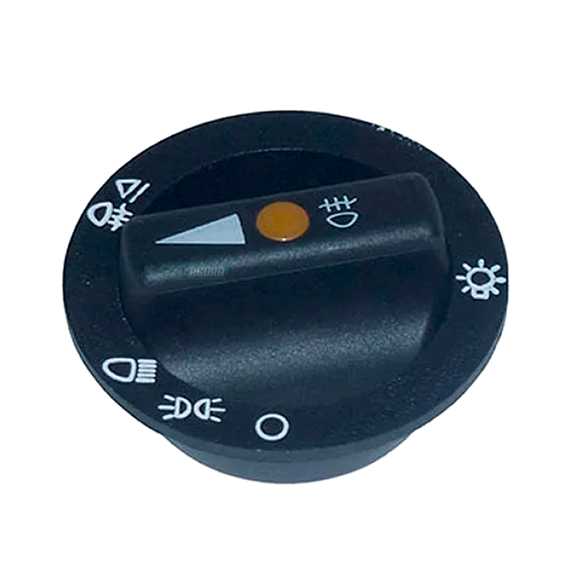 BOTAO E ESPELHO PARA CHAVE LUZ COMPATIVEL MB ATEGO (0005456704-BOTAO)