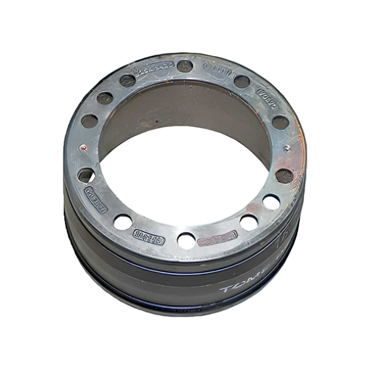 TAMBOR FREIO TRASEIRO VOLVO NL N10 N12 RODA DISCO (1589430-1584132-BT4907)