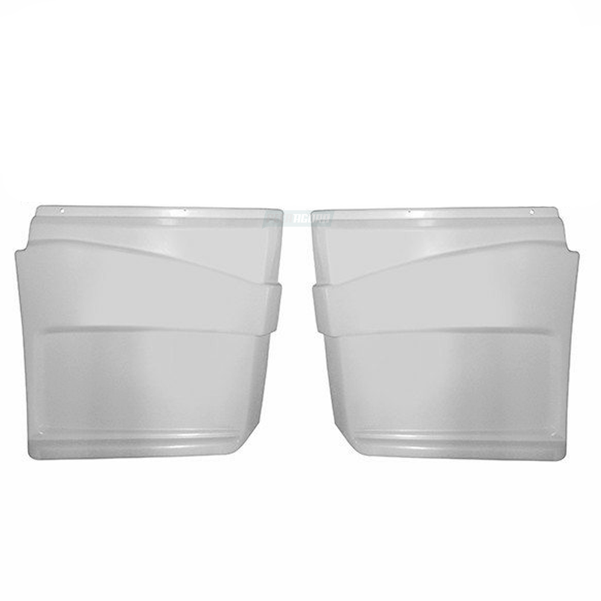 KIT TAMPA ESTRIBO ANTIFURTO DEGRAU INFERIOR MB AXOR 1933 2831 COM SUPORTES (M301