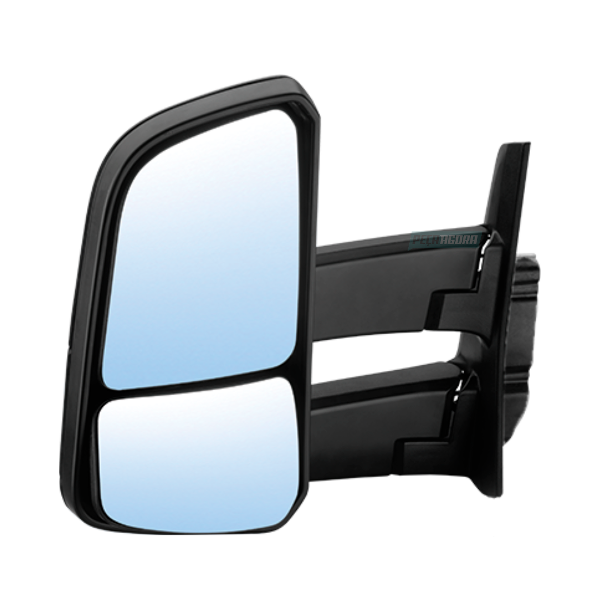 RETROVISOR COMPLETO MANUAL BRACO LONGO VW DELIVERY APOS 2018 EXPRESS (V.23B85751