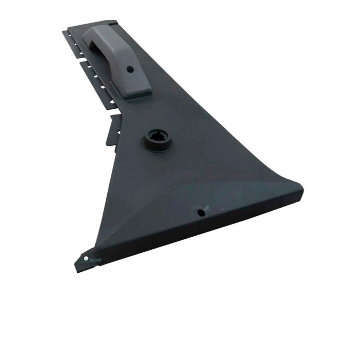 PUXADOR PORTA ESQUERDO CINZA  IVECO DAILY SISTEMA SEM REVESTIMENTO MOLDURA COM F