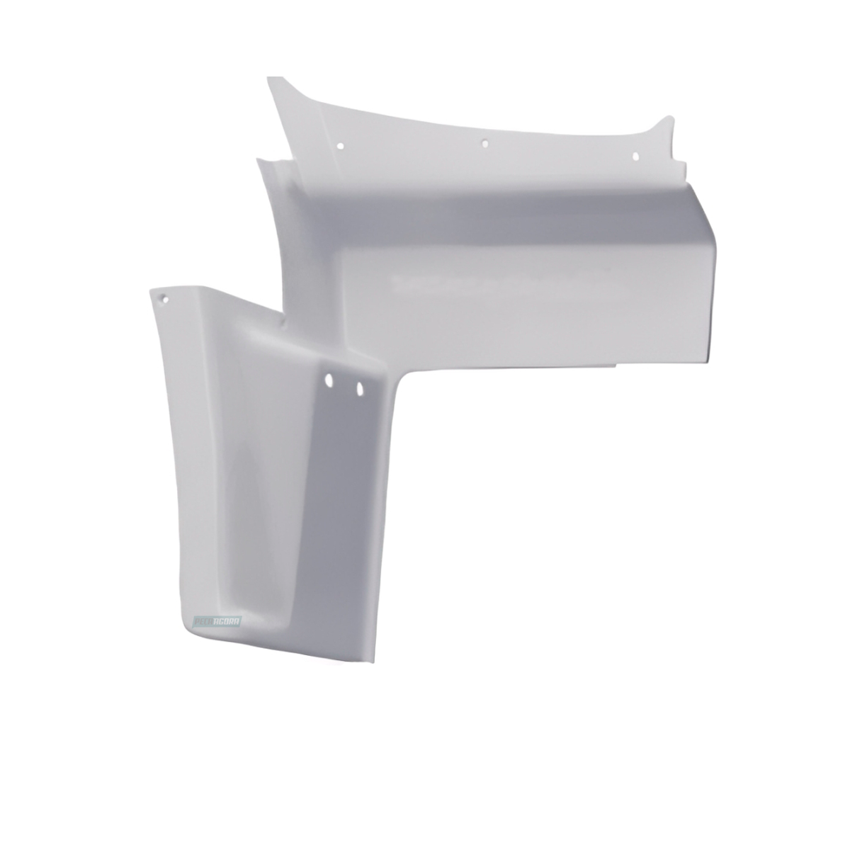 PARALAMA ESTRIBO DIANTEIRO ESQUERDO PLASTICO MB 1218 1418 1318 1618 1620 1622 16