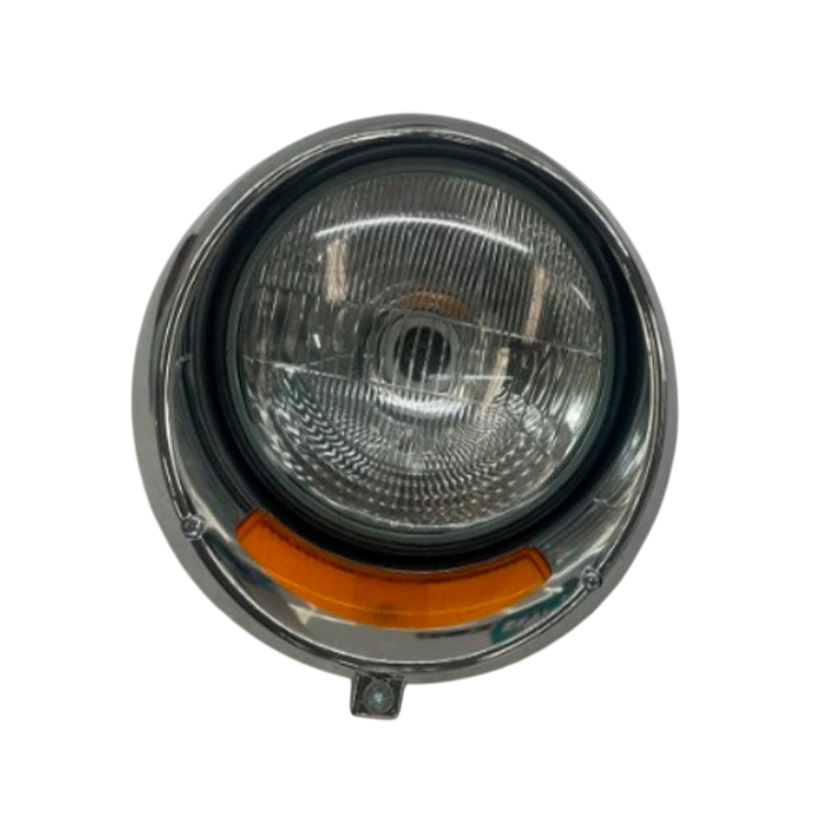 ARO CROMADO DO FAROL COMPLETO PISCA AMARELO MB 1113 1313 70 A 72 (4041-AM)