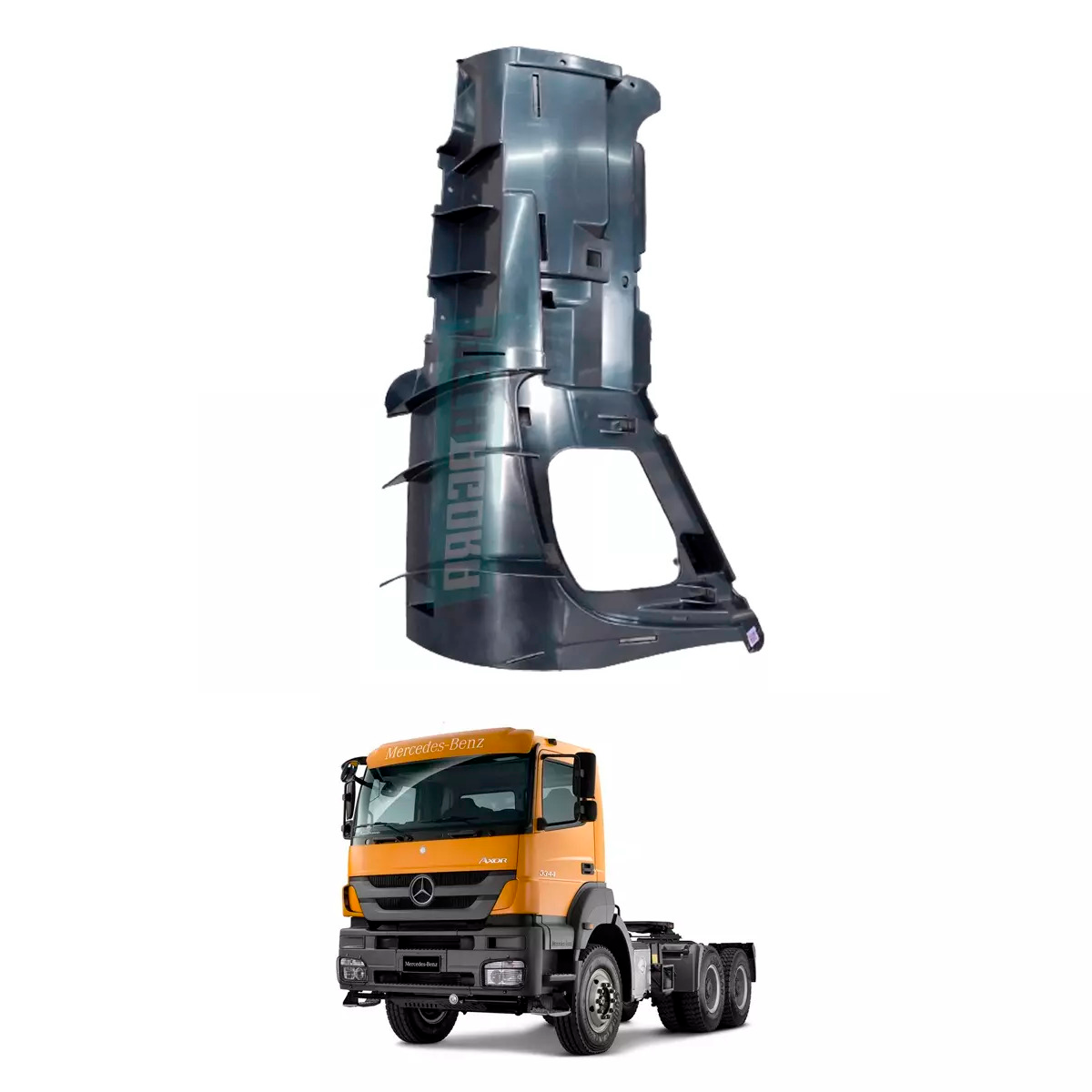 COBERTURA COLUNA DIREITO INTERNO MB AXOR 2035 2540 1933 2544 (9448840122-L60436)