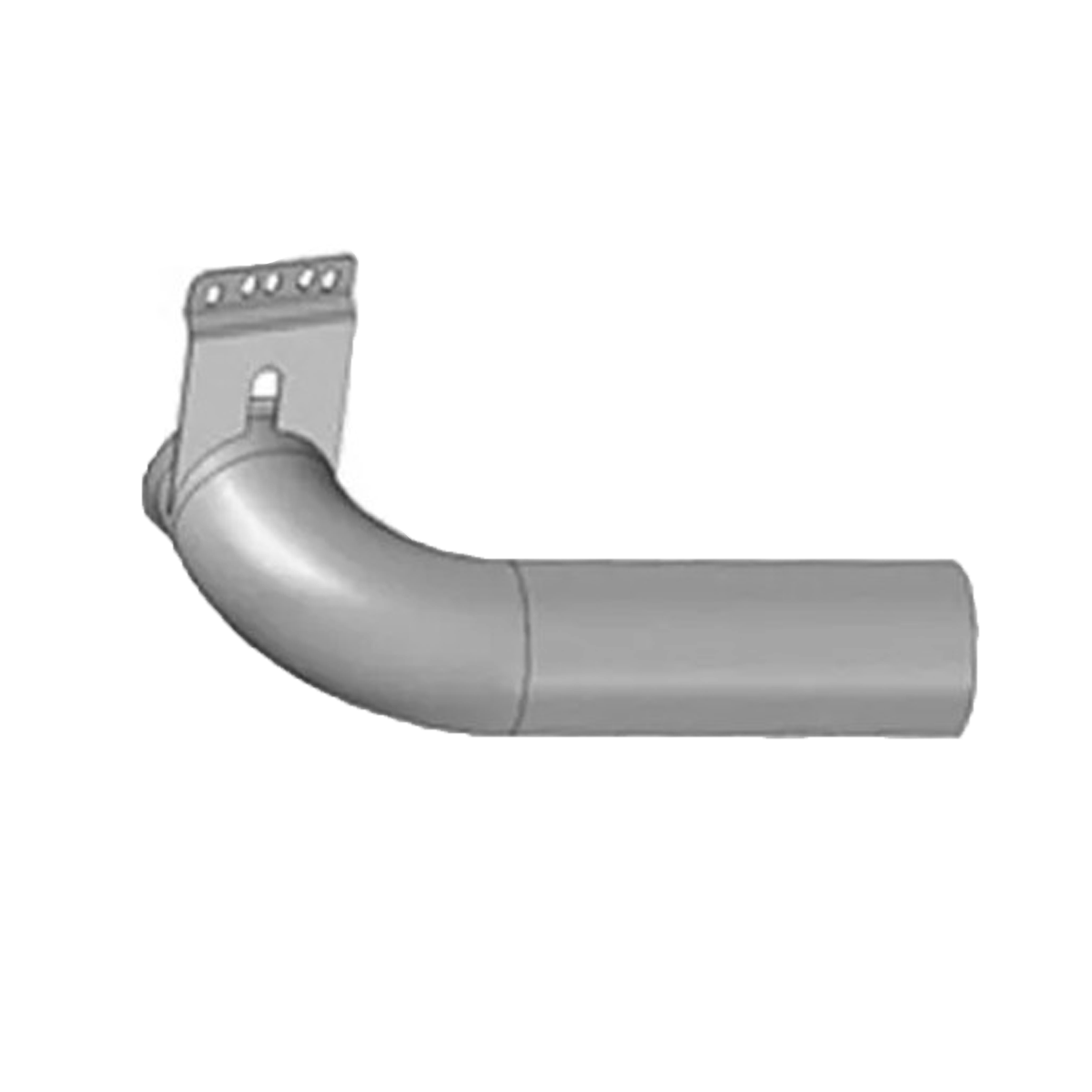 TUBO SAÍDA SILENCIOSO SCANIA 124 (4.1/2) (1344153-F8056B)