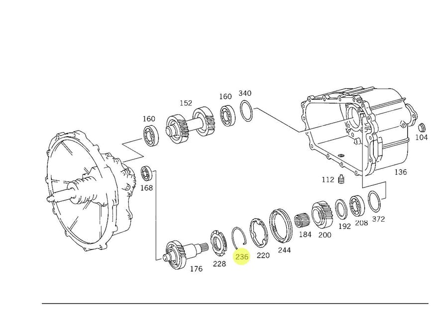 ANEL ORIGINAL MERCEDES BENS (3072620293)