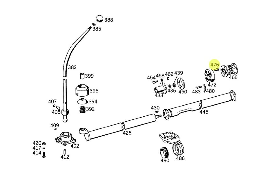 PORCA ACOPLAMENTO (3222680150)