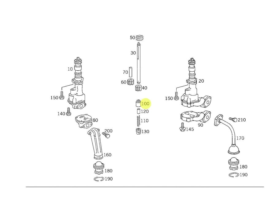 CARCACA VALVULA BOMBA OLEO (3521840329)