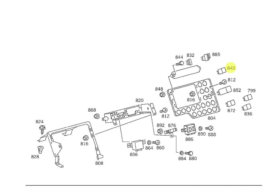 CONJUNTO CAIXA DE DIODOS 10 A 28V (6885407350)