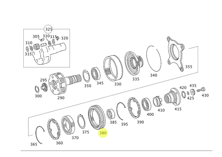 LUVA DO SINCRONIZADO DO REDUTOR (9452626623)