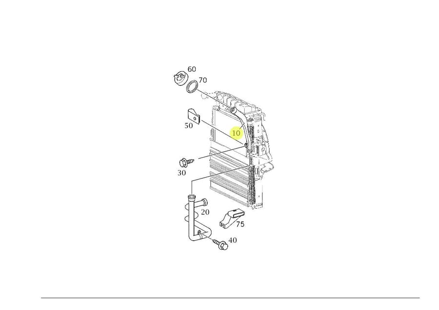 TUBO ENCHIMENTO OLEO MOTOR AXOR  (9405280609-L01215,.-.)