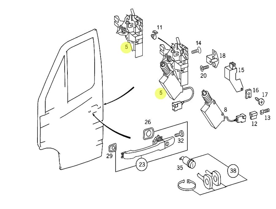 PORTA SPRINTER LE NO ESTADO  (9017201005)
