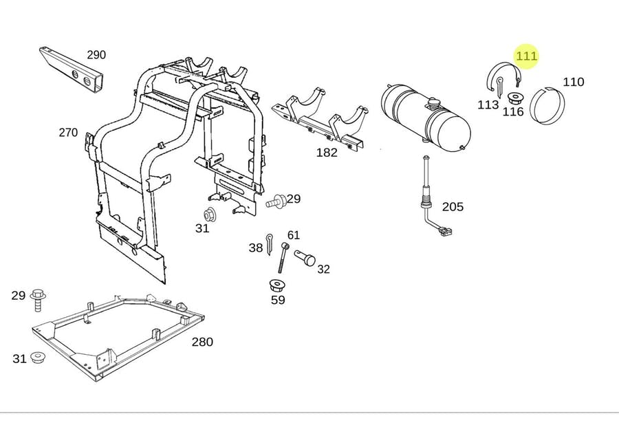 CONJUNTO CINTA O500 (6345000174)