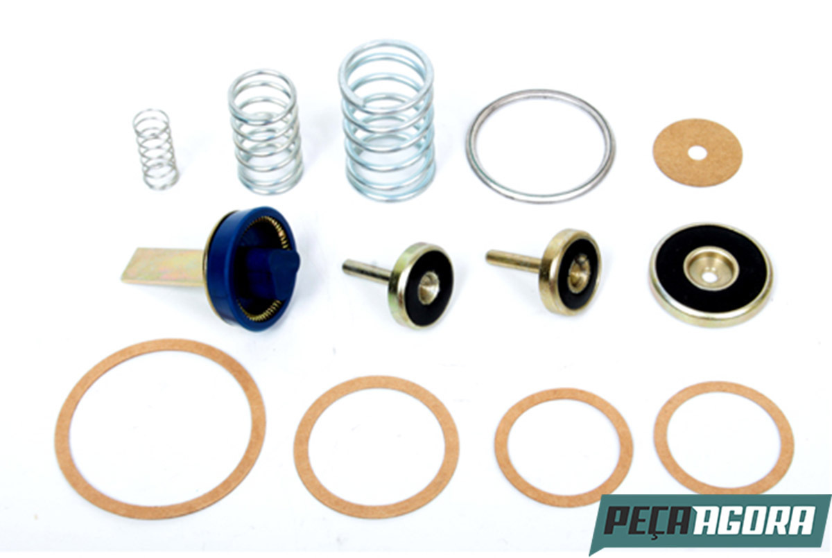 REPARO VALVULA DESCARGA  TIPO KNORR MB 608D 1111 1113 1313 (983455860743)