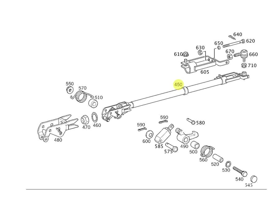 TIRANTE COMANDO ALAVANCA CÂMBIO MB 1938S 1944 (9452604933)