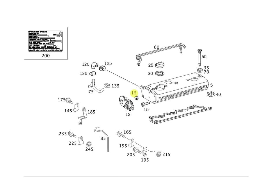 MOLA DA MEMBRANA TAMPA VALVULA OM904/906/924/926 (0079932401.)