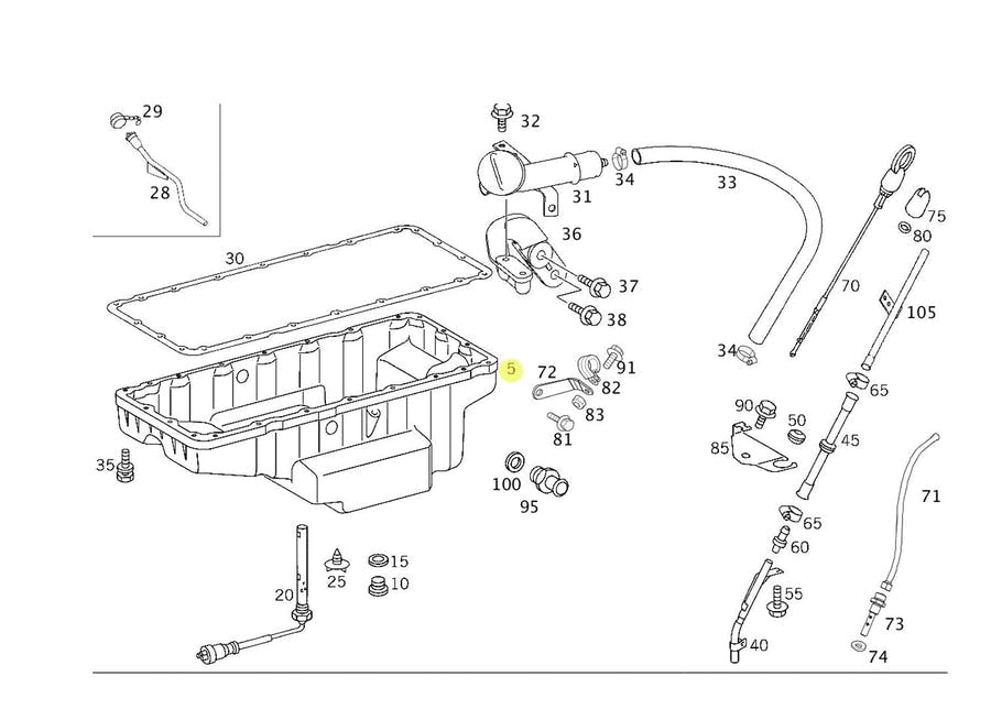 CARTER MOTOR (9060106113)