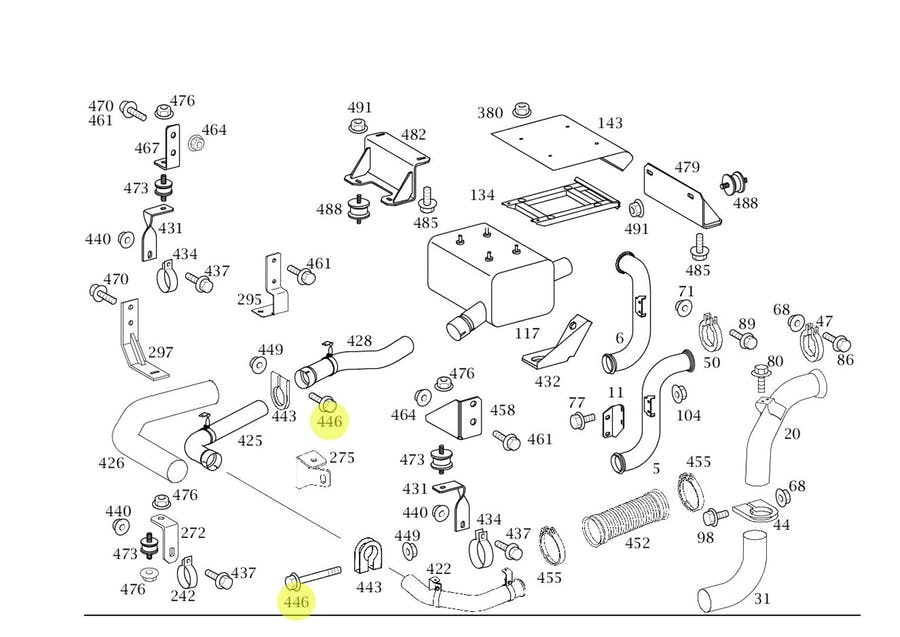 PARAFUSO ALTERNADOR (N910105010030)