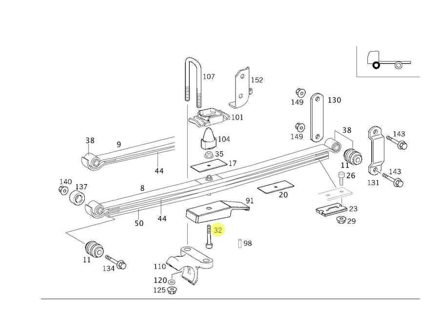 PARAFUSO ESPIGAO 12X85 ACO 10.9 (004626012262)