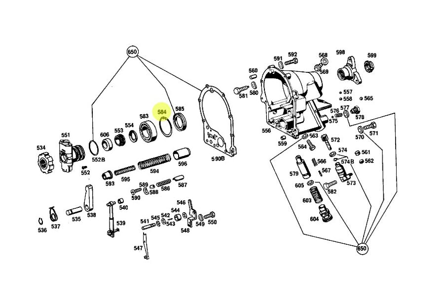 CAIXA 100  TRAVA DO FREIO DE MAO 62X2 MM (CX.000472062000**100)