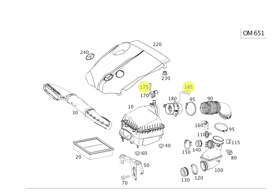 PARAFUSO M6X20 BAIXO CARBONO MB 1933 (0019904536-N000000002179)