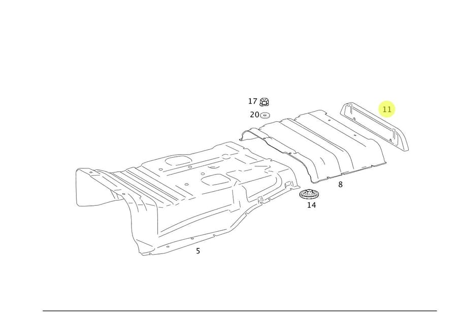 ISOLACAO MERCEDES BENZ ACTROS AXOR (9406821160)