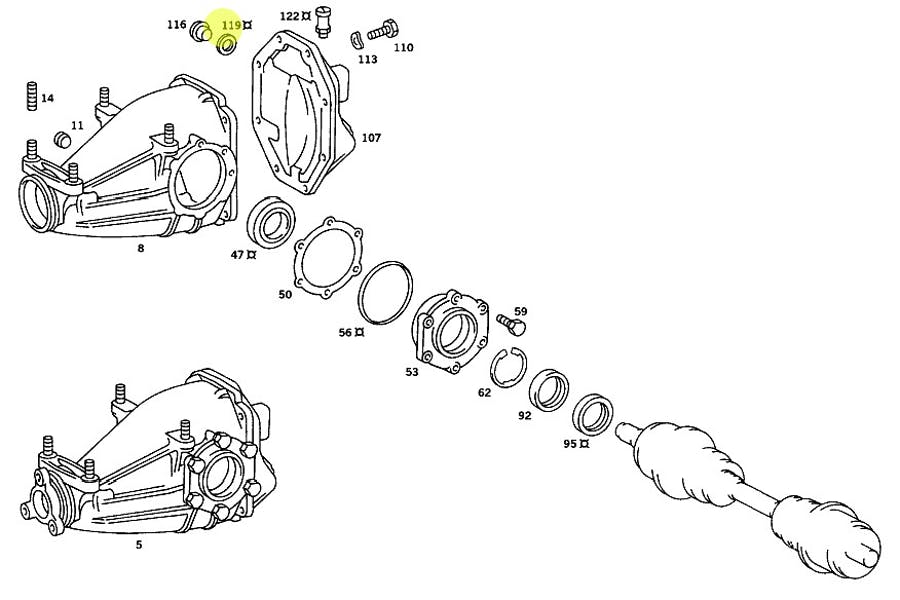 ARRUELA VEDACAO ALUMINIO BUJAO 24X29MM MB AXOR CÂMBIO G210 G211 G221 G240 (0076