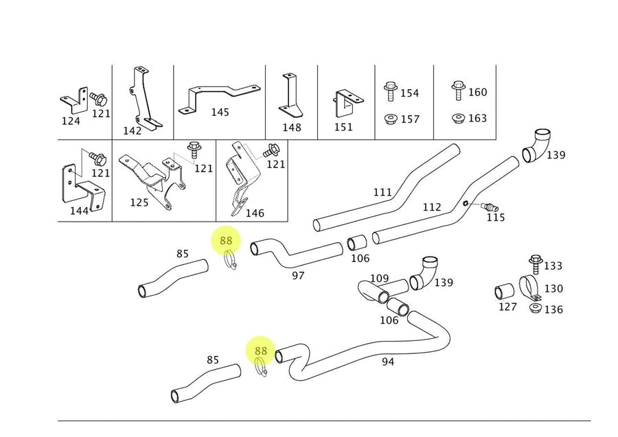 ABRACADEIRA MB ACTROS ATEGO ATRON AXOR (000000001467)