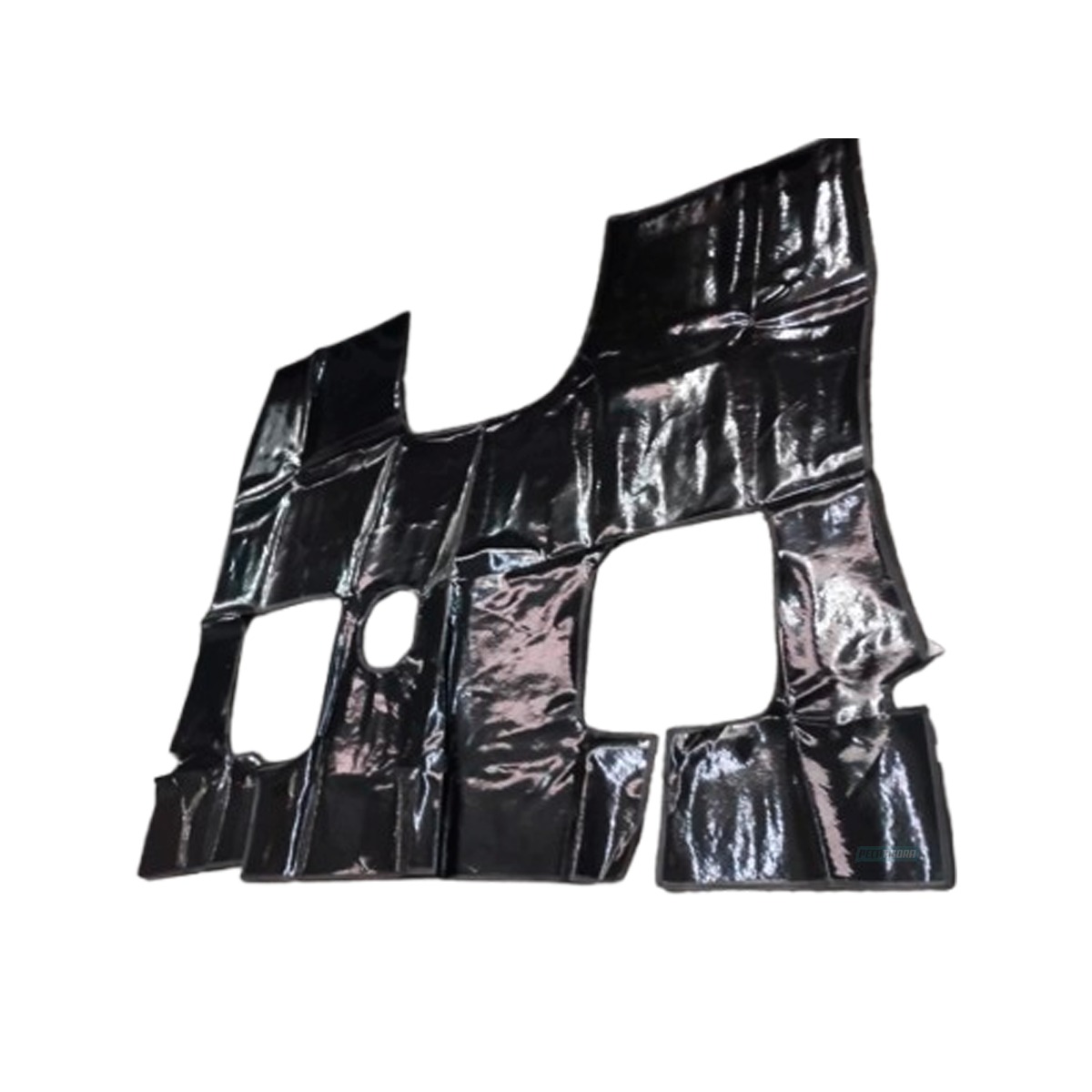 TAPETE VINIL PRETO VOLVO 340 POWER 1991 A 1992 (PUES603P)