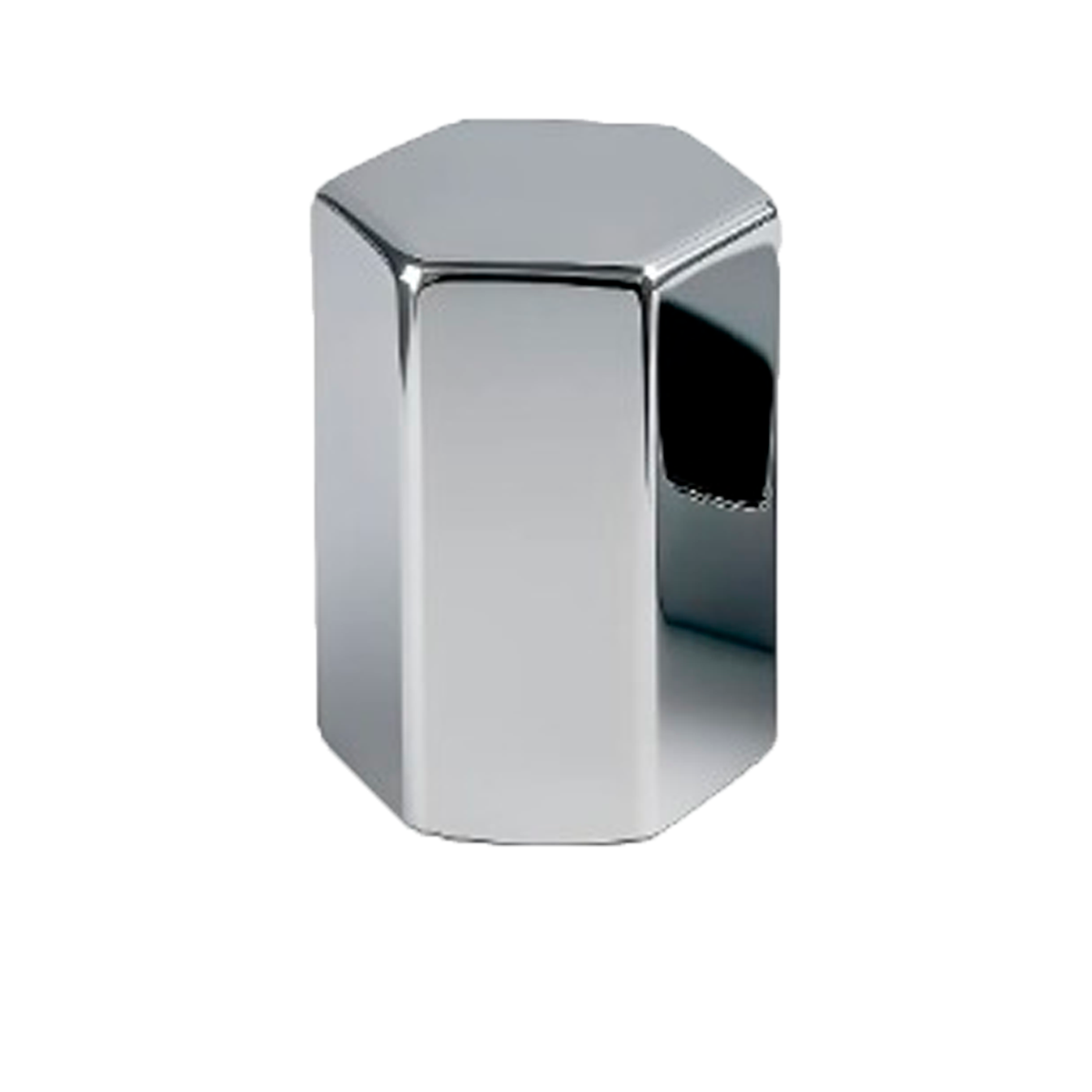 CAPA PORCA HUNGARA CROMADA 32MM 33MM CROMADA RODA CAMINHAO  (F2079)