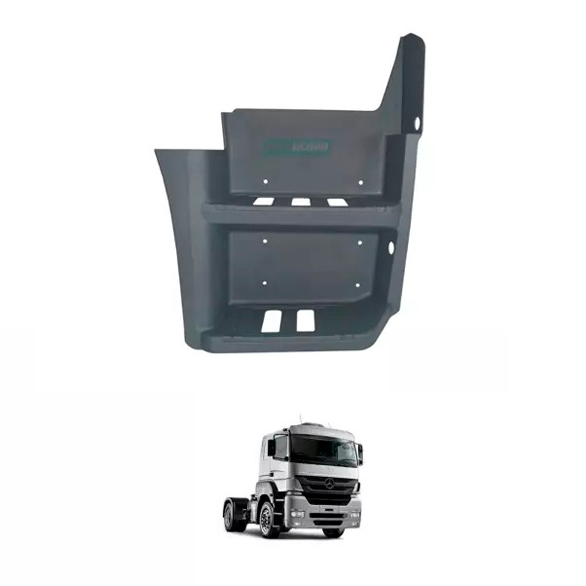 ESTRIBO CABINE ESQUERDO MB AXOR 2644 ANO 2014...  (9586602701,-L61088)