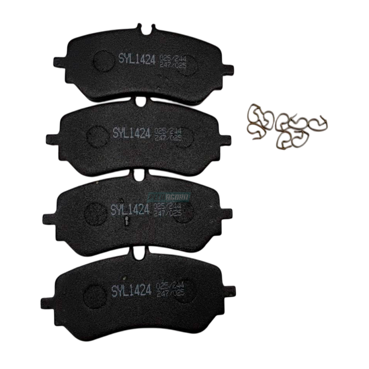 JOGO PASTILHA FREIO TRASEIRO NOVO DELIVERY - EXPRESS 4.150 4.160 (2H6698451A.)